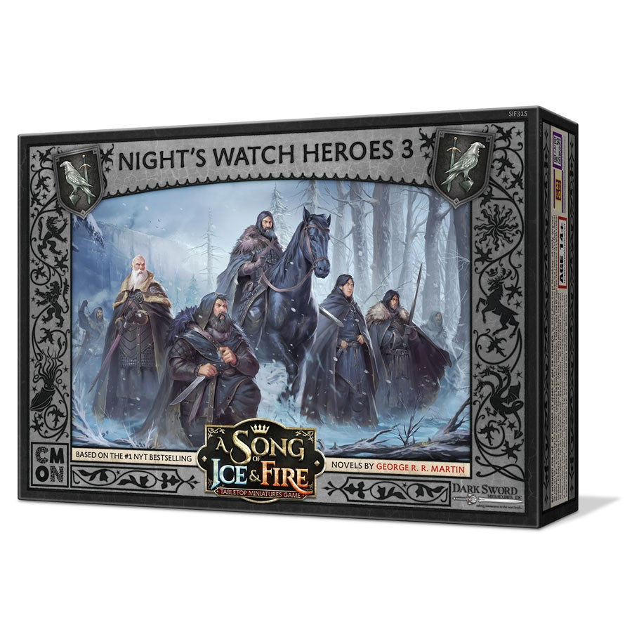 A Song of Ice & Fire Miniature Game: Night's Watch Heroes 3
