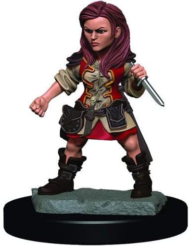 Dungeons & Dragons Fantasy Miniatures: Icons of the Realms Premium Figures Halfling Female Rogue