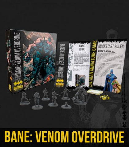 Batman Miniature Game: Bane - Venom Overdrive Bat Box Set