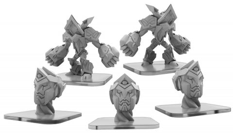 Monsterpocalypse: Masters of the 8th Dimension Jurors and Abrogators Unit (White Metal)