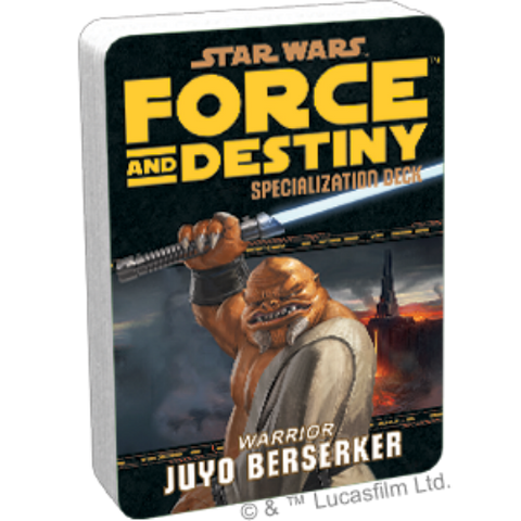 Star Wars RPG: Force and Destiny - Juyo Berserkers Specialization Deck