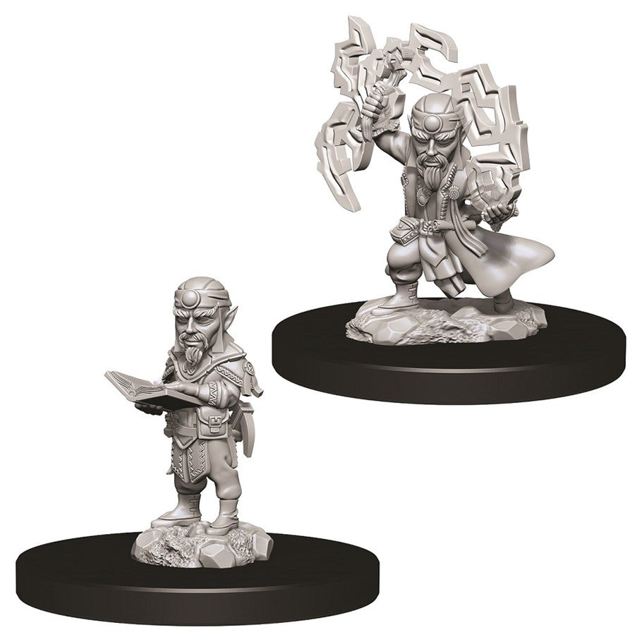 Pathfinder Deep Cuts Unpainted Miniatures: W9 Male Gnome Sorcerer