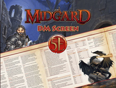 Dungeons and Dragons RPG: Midgard DM Screen