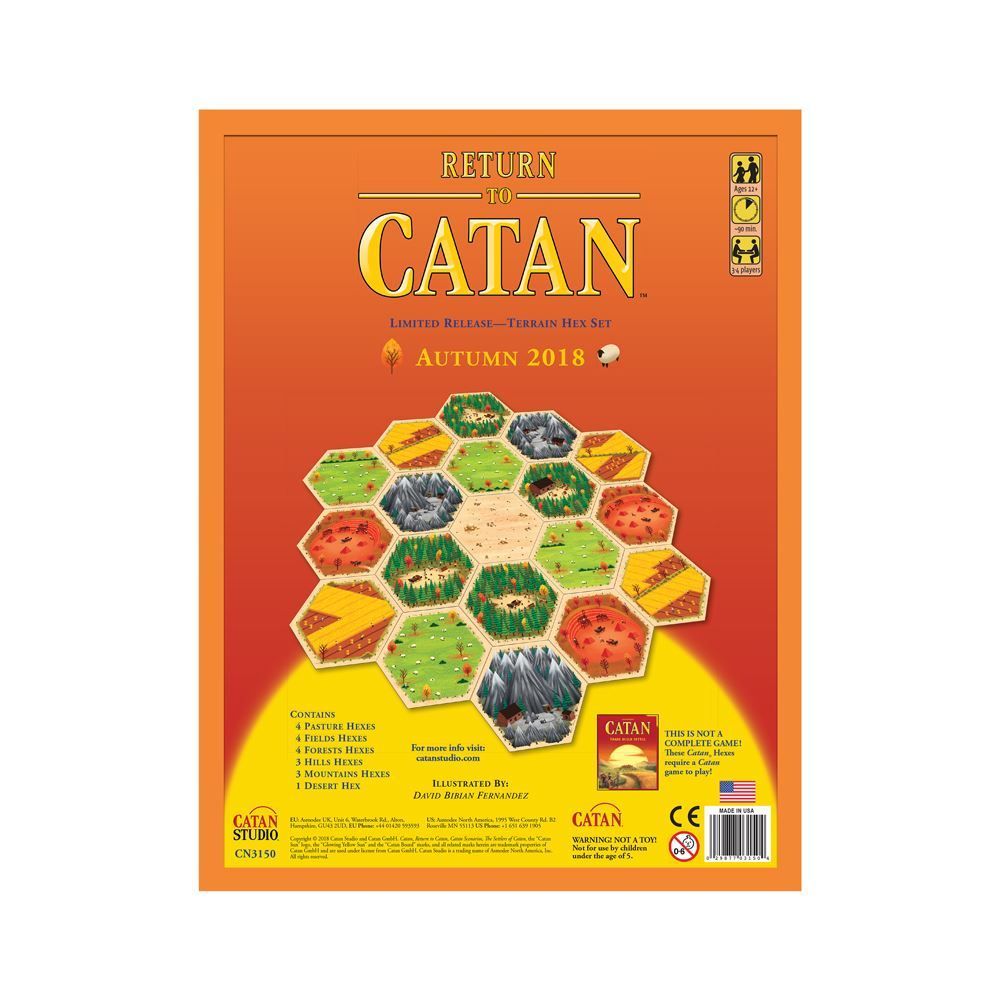Catan Accessories Autumn 2018 Catan Hexes