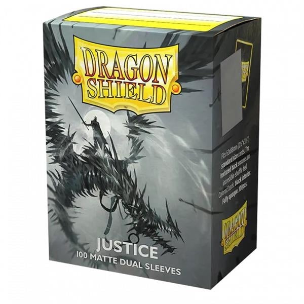 Dragon Shield Sleeves: Standard Dual - Matte Justice (100)