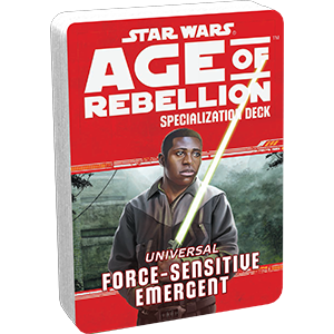 Star Wars Age of Rebellion Specialization Deck Universal Force-sensitive Emergent
