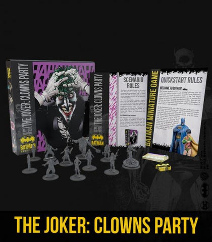 Batman Miniature Game: The Joker - Clowns Party Bat Box Set