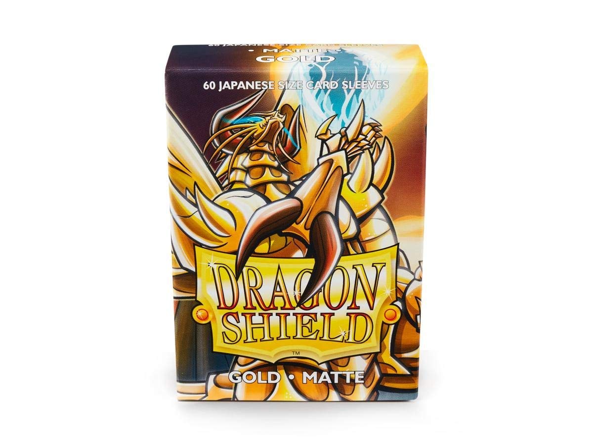 Dragon Shields Japanese: (60) Matte Gold