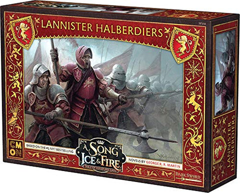A Song of Ice & Fire: Tabletop Miniatures Game: Lannister Halberdiers Unit Box