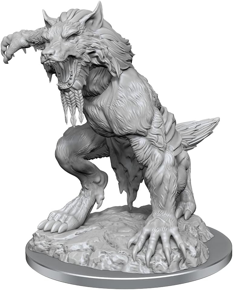 Critical Role Unpainted Miniatures: W03 Fey Werewolves