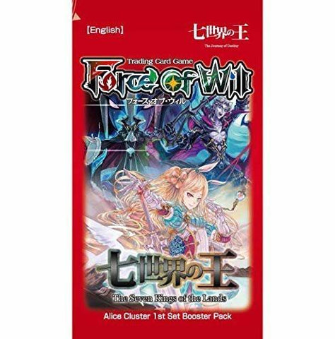Force of Will Seven Kings of the Land Alice Cluster Booster Pack