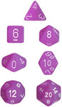Frosted: Poly Purple/White Set (7)