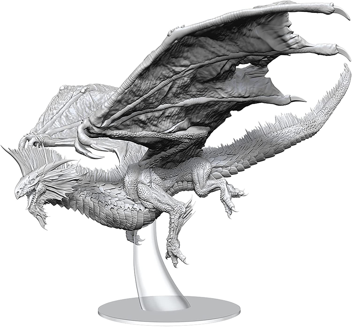 Dungeons & Dragons Nolzur`s Marvelous Unpainted Miniatures: Adult Silver Dragon