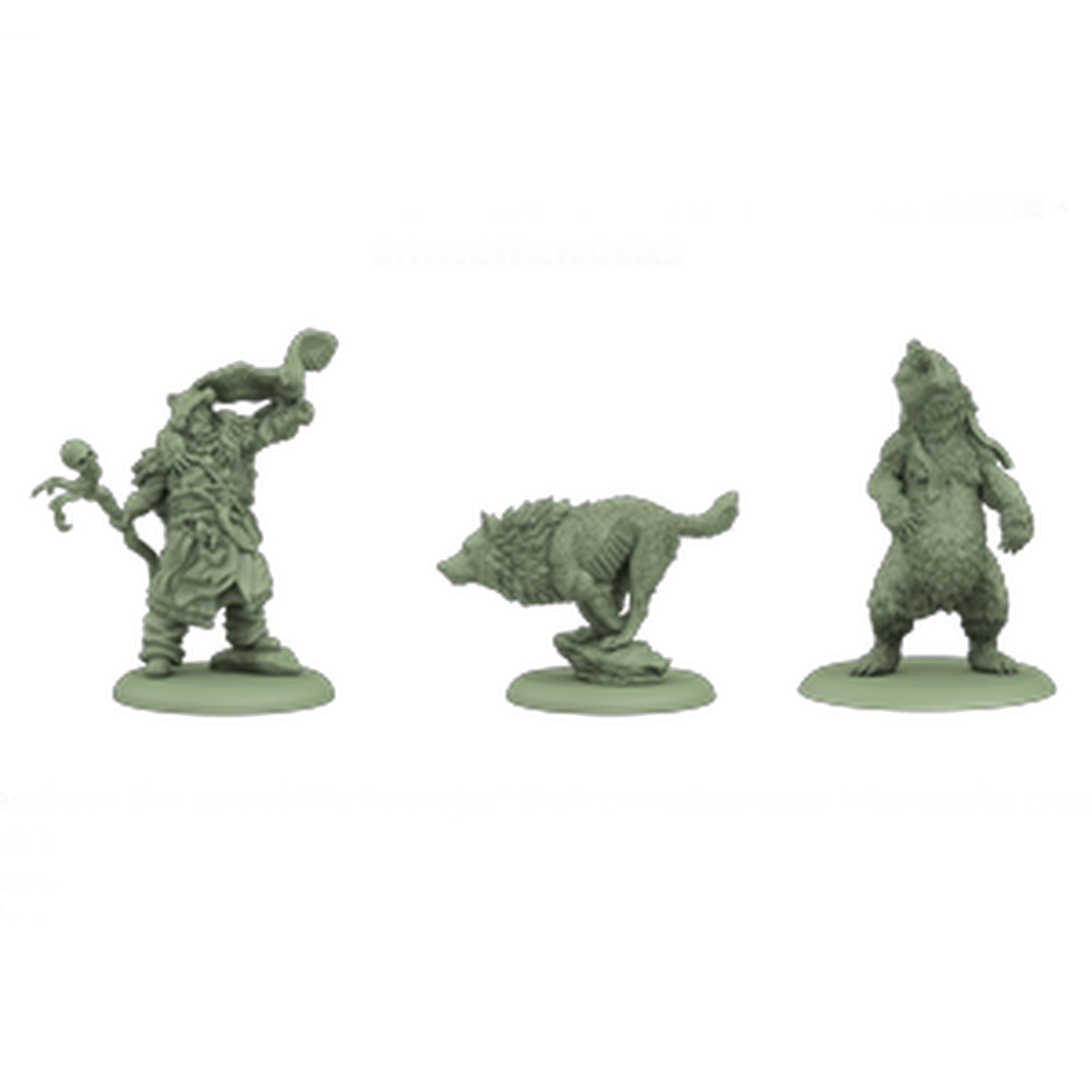 A Song of Ice & Fire Tabletop Miniatures Game: Free Folk Skinchangers Unit Box