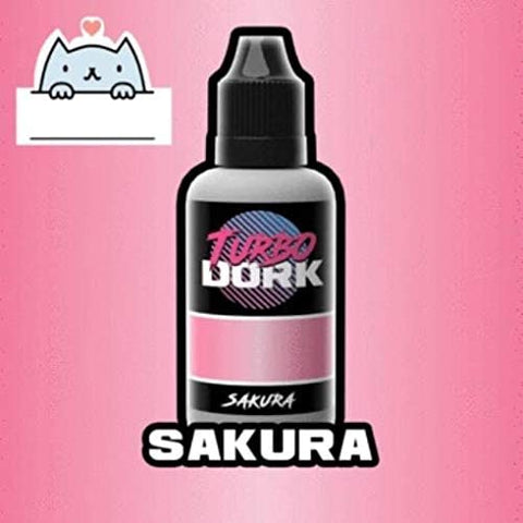 Turbo Dork: Metallic Acrylic Paint - Sakura (20ml)