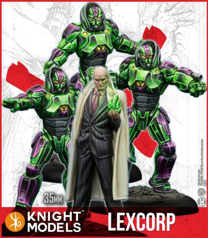 Batman Miniature Game: Lex Luthor and Lexcorp Troopers (Multiverse) (Resin)