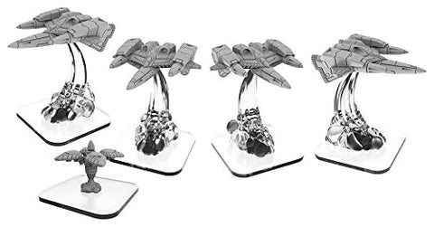 Monsterpocalypse: Shadow Sun Syndicate Sun Fighter & Shadow Gate Unit (Resin and White Metal)