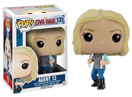 Funko PoP! Marvel Captain America Agent 13 131