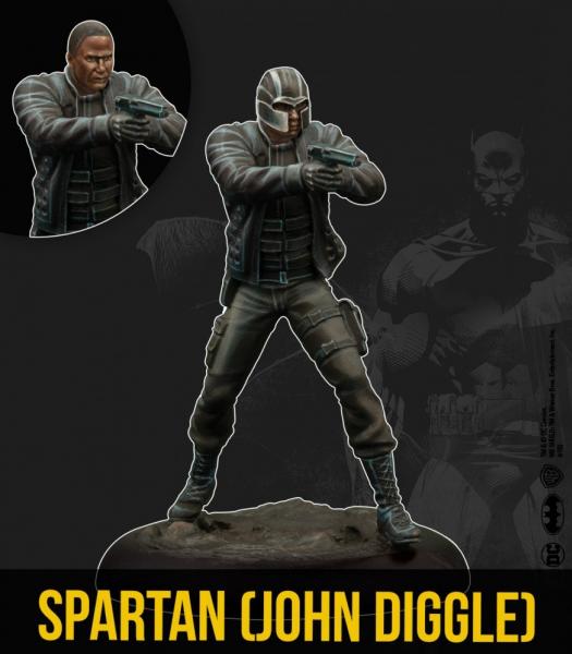 Batman Miniature Game: Spartan - John Diggle (Tv Show) (Resin)