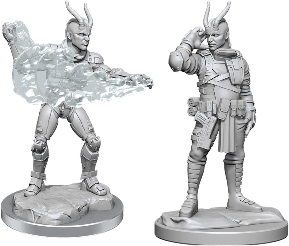 Starfinder Deep Cuts Unpainted Miniatures: W17 Lashunta Technomancer M ...