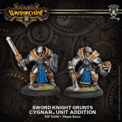 Warmachine Cygnar Sword Knights (2)