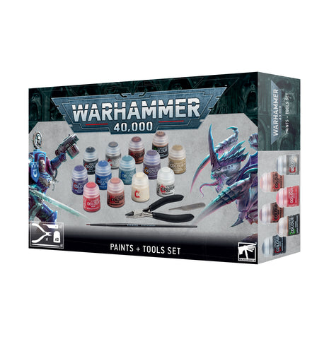 Warhammer 40k: Paints & Tool Set