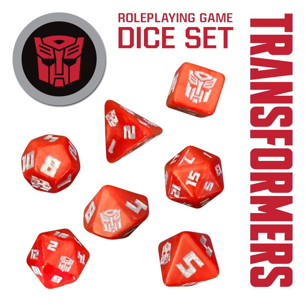 Transformers RPG: Dice Set (8)