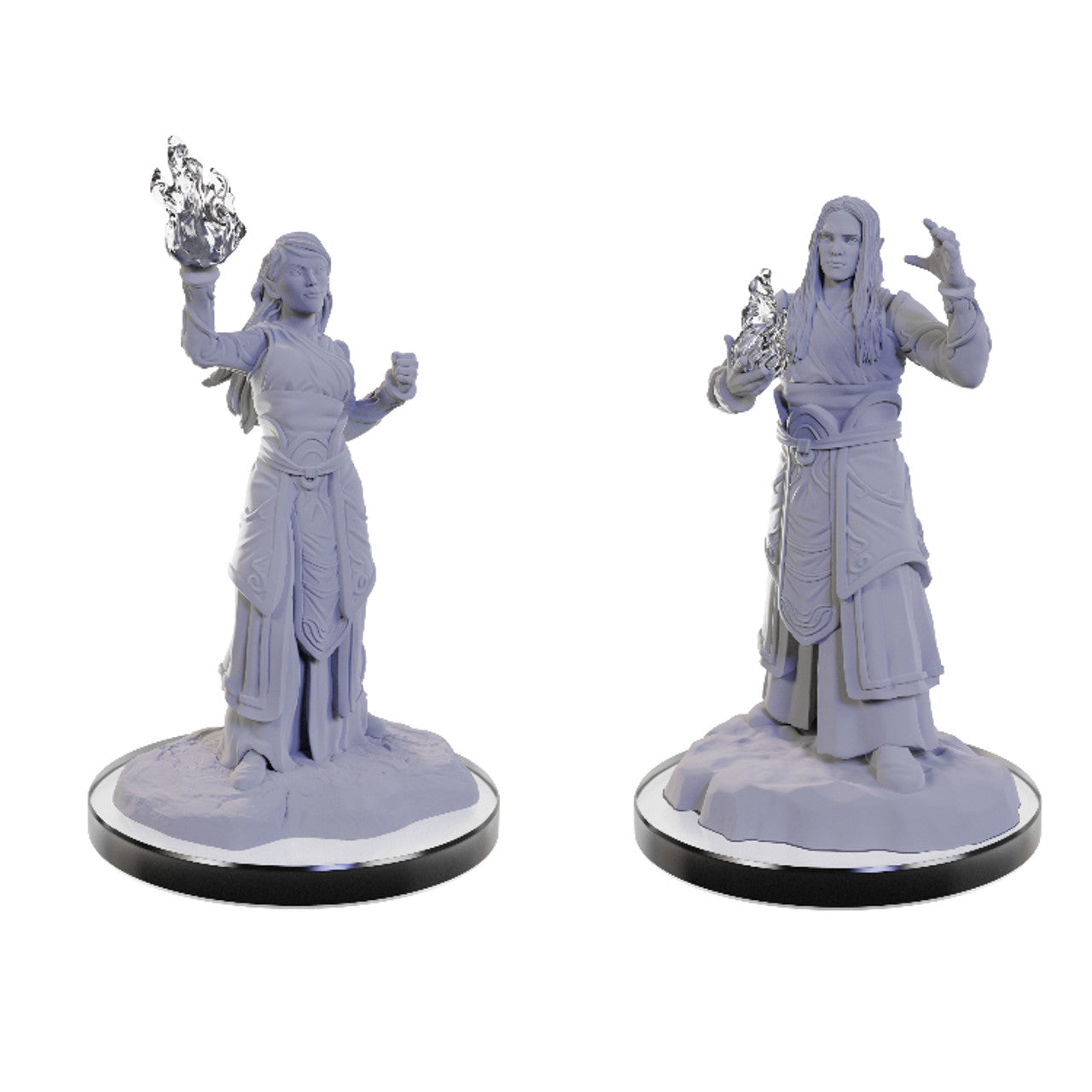 Dungeons & Dragons Nolzur's Marvelous Unpainted Miniatures: W22 Elf Wizards
