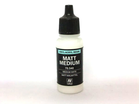 Auxiliary Products: Matte Medium (17ml)