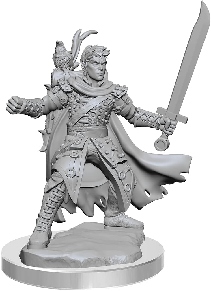 Dungeons & Dragons Frameworks: W02A Male Half-Elf Ranger