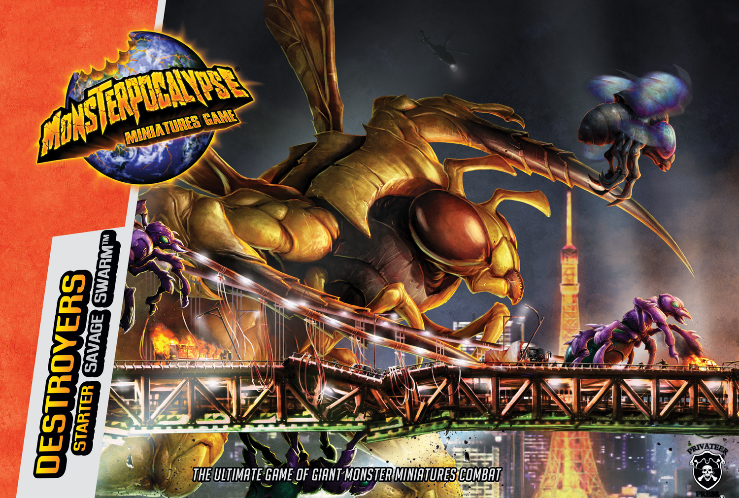 Monsterpocalypse: Destroyers Savage Swarm Starter Set (Resin and White Metal)