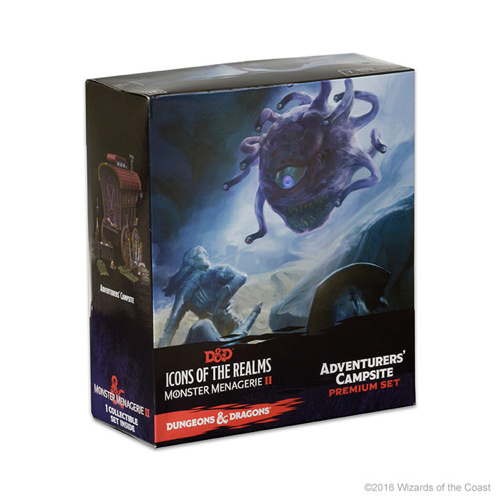 D&D Icons of the Realms: Monster Menagerie II - Adventurer's Campsite Premium Set