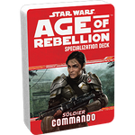 Star Wars Age of Rebellion Specialization Deck Soldier Commando