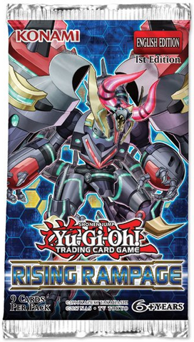Yu-Gi-Oh CCG: Rising Rampage - Booster Pack
