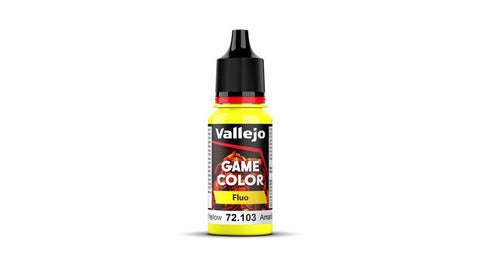 Game Color: Fluorescent Yellow 18 ml.