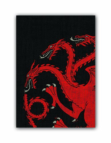 A Game of Thrones: House Targaryen Art Sleeves (50) (HBO Edition)