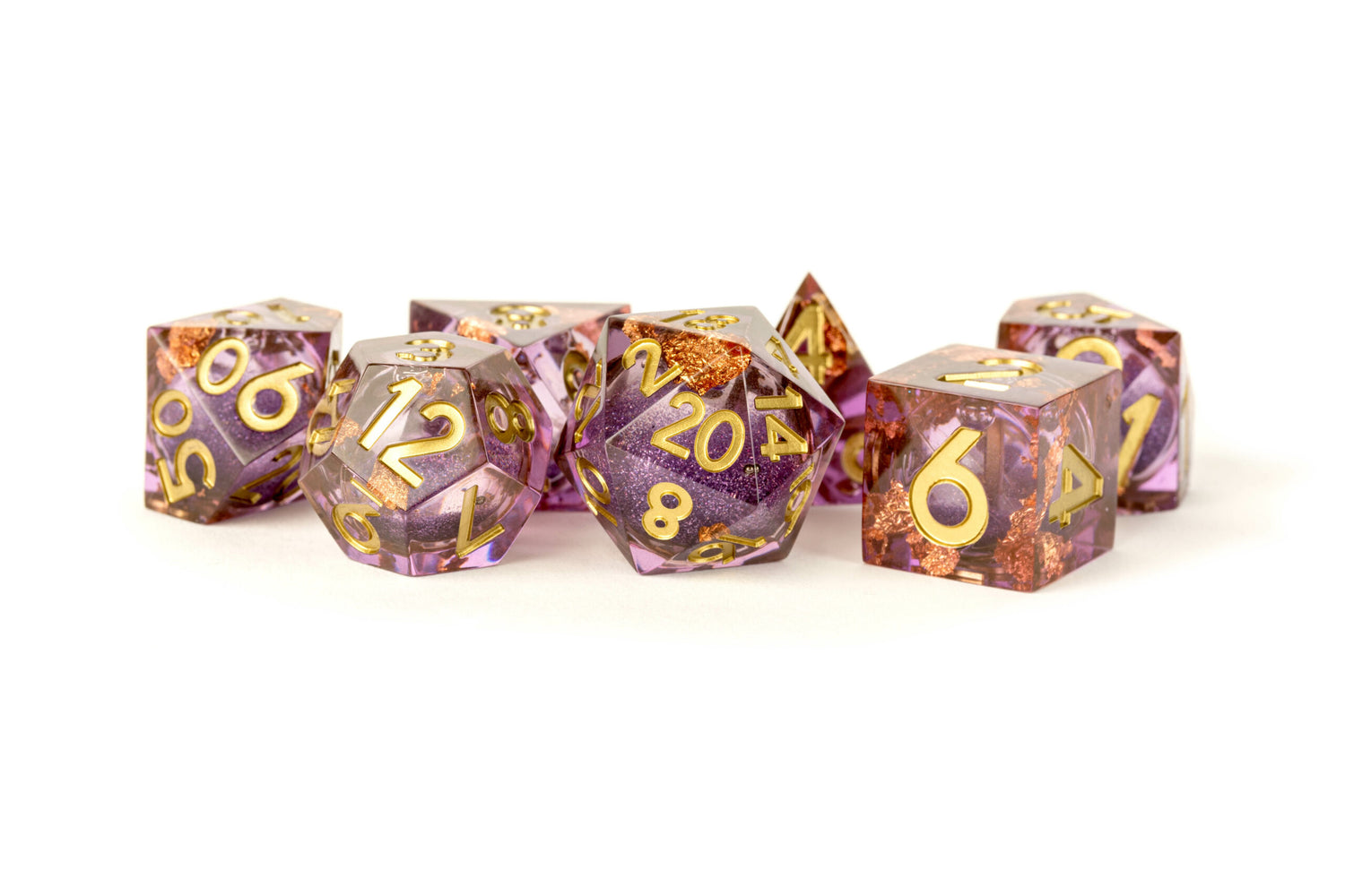 Aether Abstract Liquid Core Dice Set