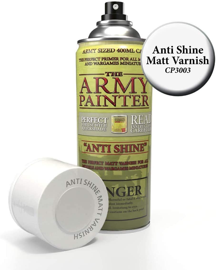 Base Primer: Anti-Shine, Matt Varnish