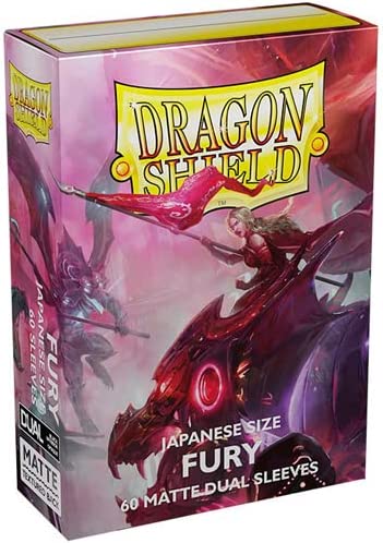 Dragon Shields: Japanese (60) Matte Dual - Fury