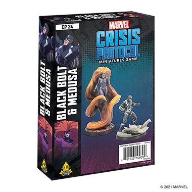 Marvel: Crisis Protocol - Black Bolt and Medusa Character Pack