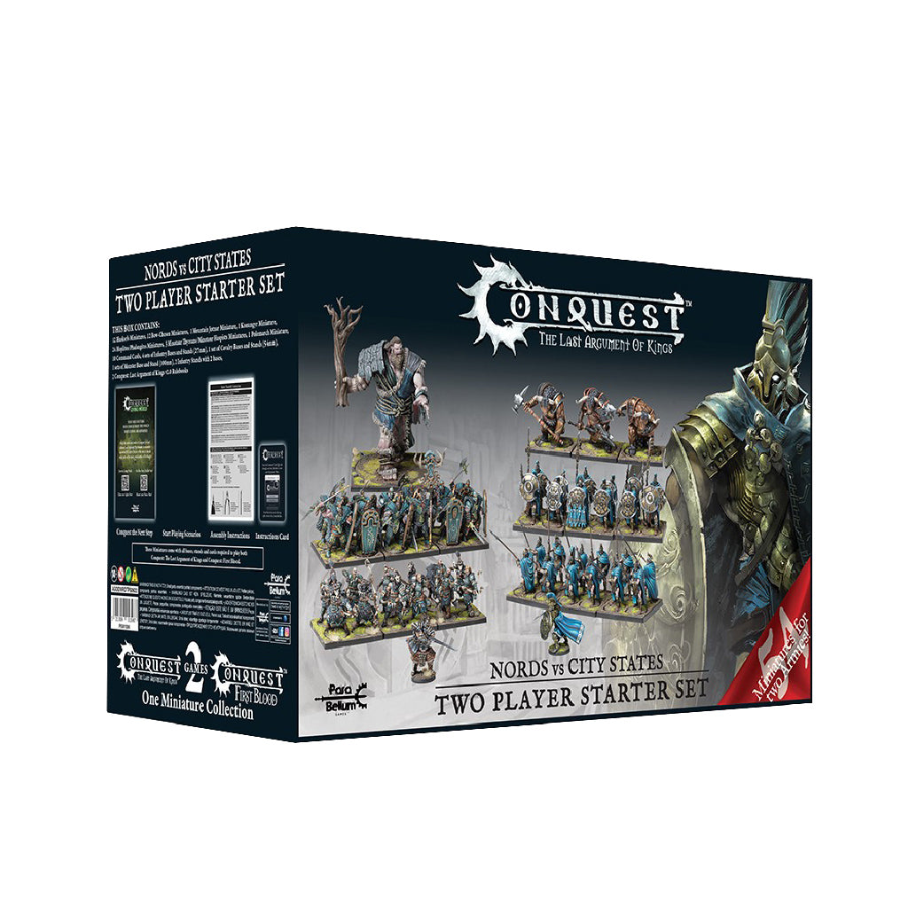 Conquest TLAOK - Two Player Starter Set - Nords VS City States