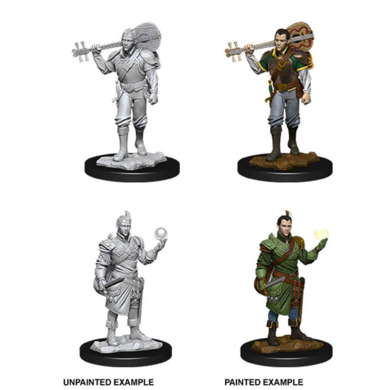 Dungeons & Dragons Nolzur`s Marvelous Unpainted Miniatures: W12 Male Half-Elf Bard