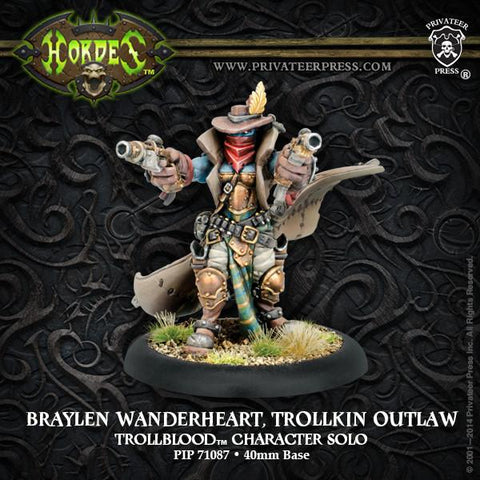 Hordes Trollbloods Braylen Wanderheart, Trollkin Outlaw 71087