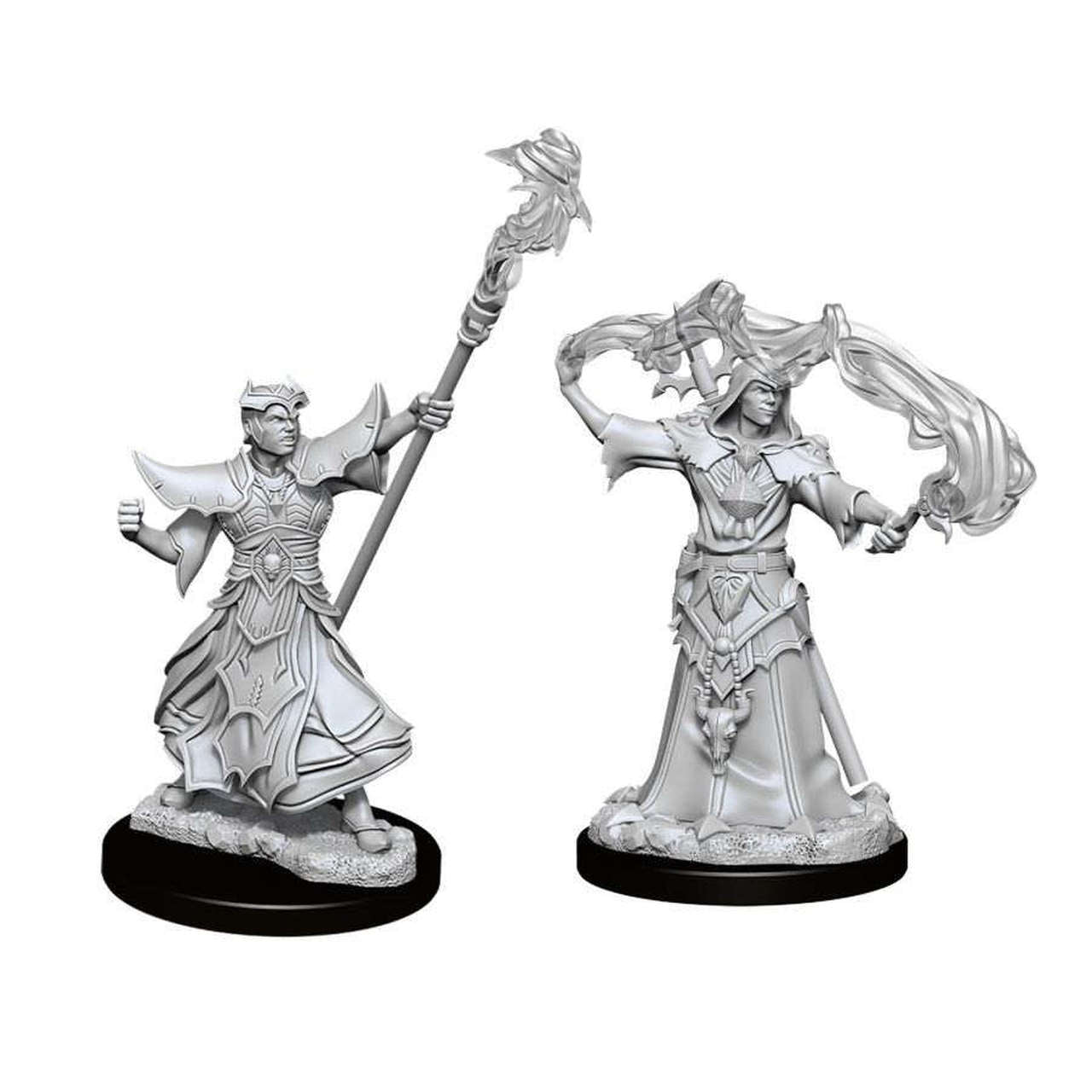 Pathfinder Deep Cuts Unpainted Miniatures: W11 Male Human Sorcerer