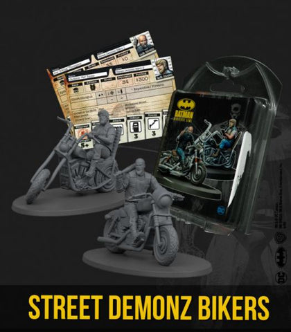 Batman Miniature Game: Street Demonz Bikers