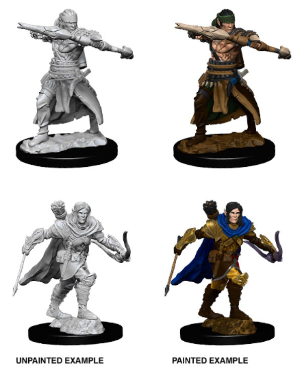 Pathfinder Deep Cuts Unpainted Miniatures: W7 Male Half-Elf Ranger
