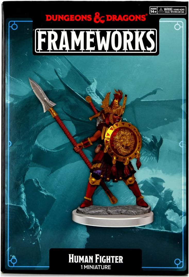 Dungeons & Dragons Frameworks: W01 Human Fighter Female