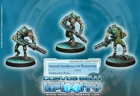 Infinity: Combined Army Shasvastii Expeditionary Unit Aswang (Spitfire)