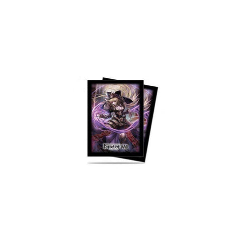Force of Will: A2 Dark Faria Deck Protector Sleeves