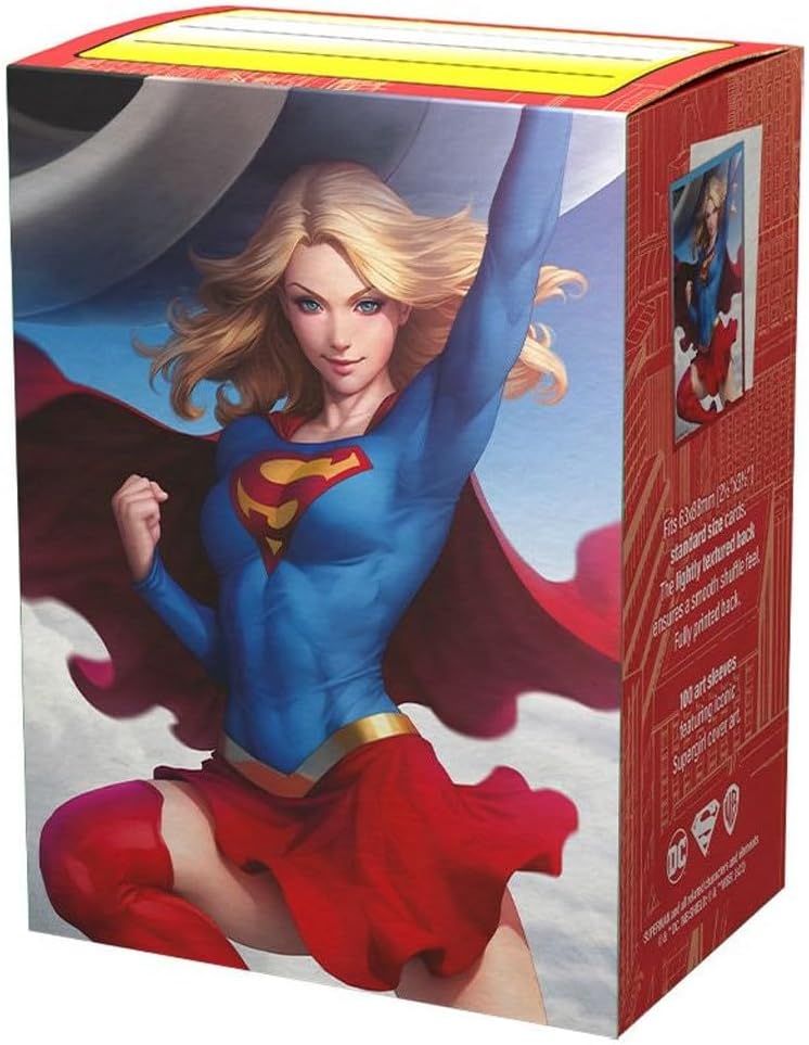 Dragon Shield Sleeves: Standard - Brushed Art Supergirl (100)